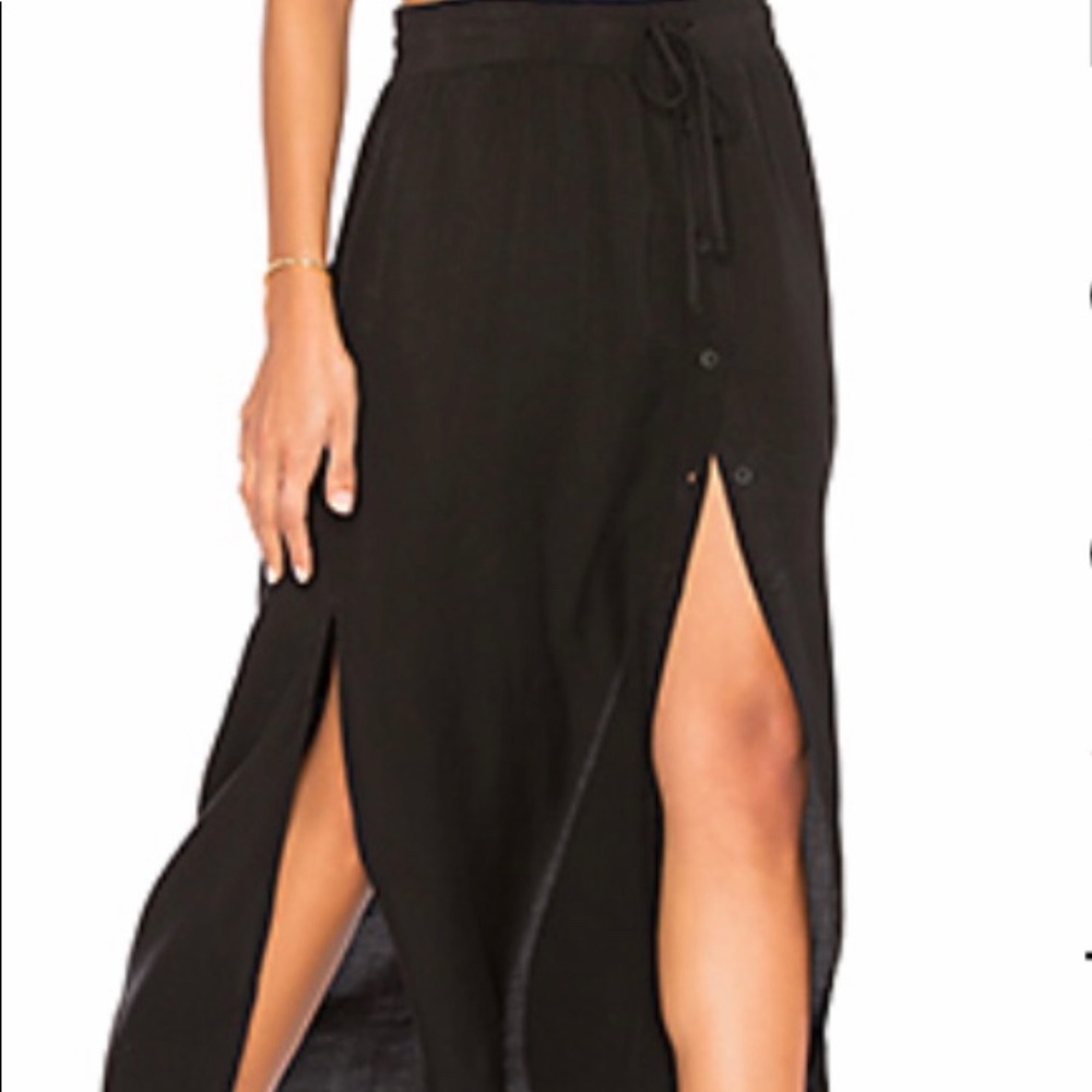 Bella Dahl button up maxi skirt